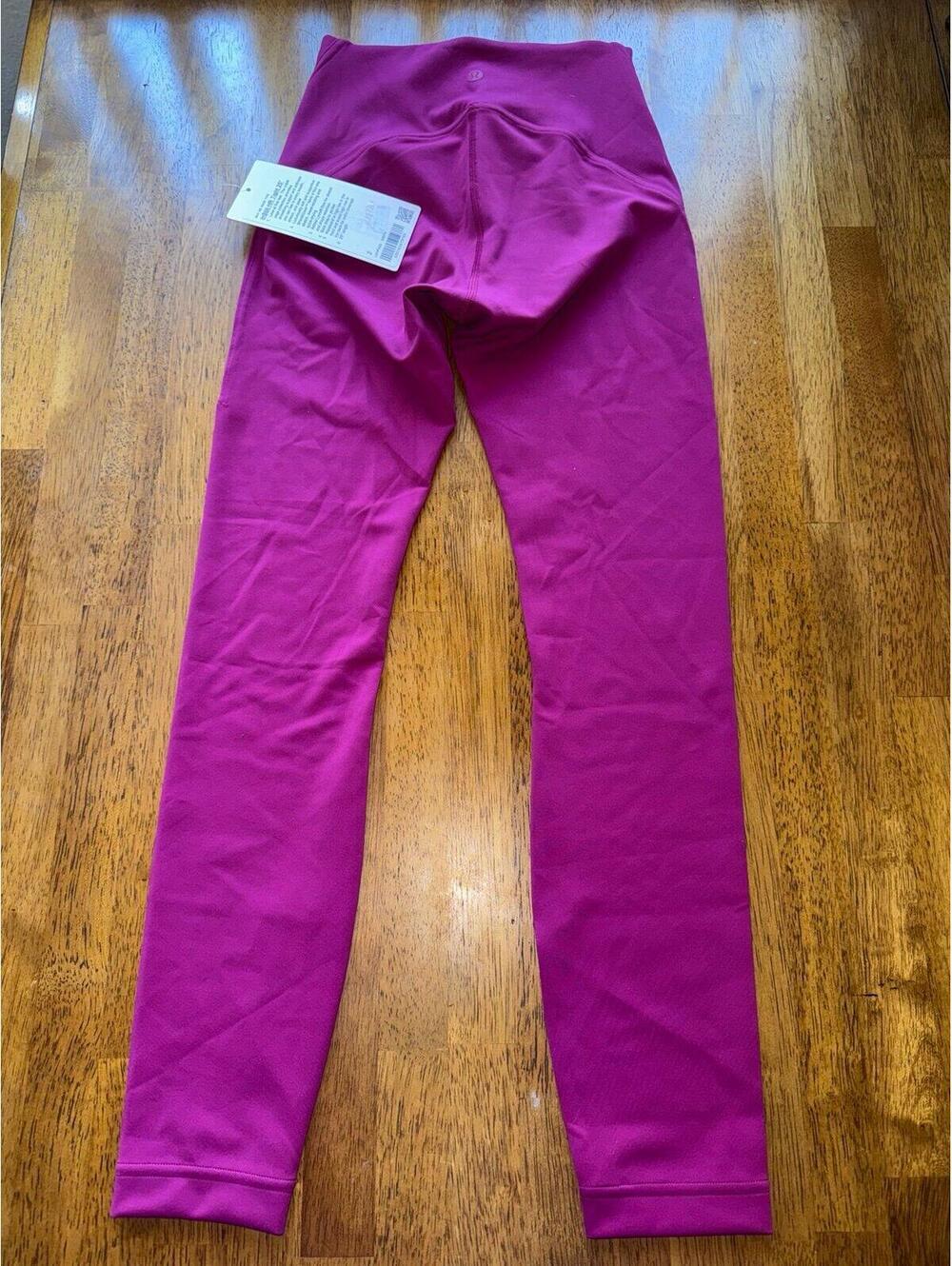 Lululemon Instill HR 25” Magenta Purple NWT Size 2 - Picture 2 of 6